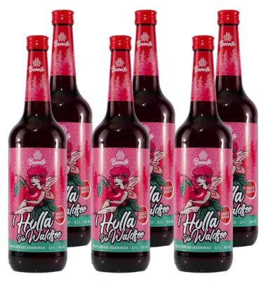 Produktbild von Boente Holla die Waldfee Sauerkirschlikör (6 x 0,7L)