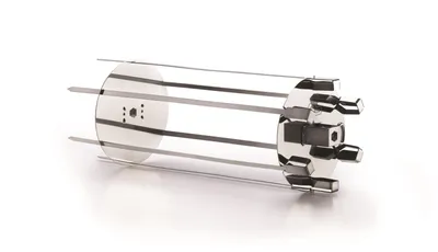 Produktbild von Napoleon Rotisserie Spießhalter 64008 Silber Barbecue Zubehör Kompatibel