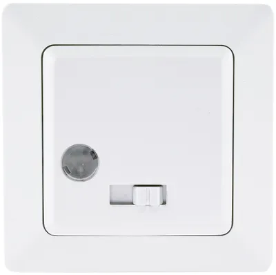 Produktbild von MILOS Bewegungsmelder 160°,weiß matt LED geeignet  250V Unterputz 2-Draht