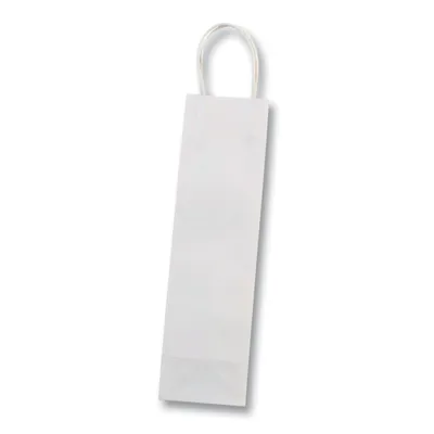 Immagine prodotto di folia 21600 Sacchetti di carta kraft per bottiglie, 10x10x36cm, 6 pezzi, bianchi, bianco
