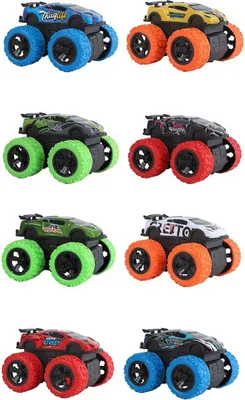 Produktbild von Roadblasters Bigfoot-Spinnauto aus Druckguss mit Reibung