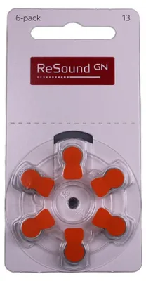 Obrázek produktu pro GN ReSound Batterien 13er - 60 Batterien