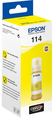 Produktbild von Epson EcoTank yellow T 114 70 ml               T 07B4