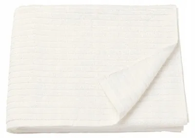 Produktbild von IKEA VAGSJON Weißes Badetuch 70x140cm 100% Baumwolle