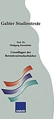 Obrázok produktu pre Grundlagen der Betriebswirtschaftslehre