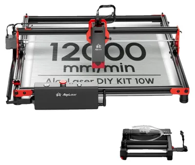 Image de Machine laser de bureau, vitesse de 12 000 mm/min, zone de travail de 400 x 400 mm, ALDK-10BD RR2