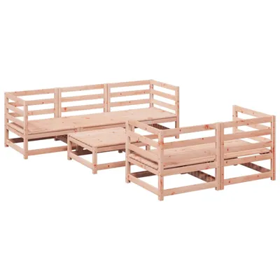 Produktbild von 6-tlg. Garten-Sofagarnitur Massivholz Douglasie