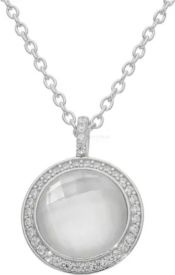 Produktbild von Mabina Halskette 925 Sterling Silber 553534 mit Zirkonia