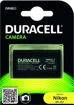 Image de Batterie Li-Ion Duracell 750 mAh pour Nikon EN-EL1