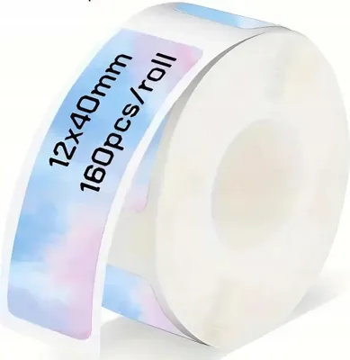 Zdjęcie produktu dla Etykiety samoprzylepne naklejki zamiennik do drukarka Phomemo Q30 D30 12x40