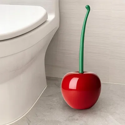 Obrázok produktu pre Toaletná kefa do kúpeľne ViO TSG-9, červená čerešňa, 38 x 13 cm