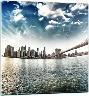 Produktbild von Bilder auf glas - Amerika wohnung architektur gebäude - 60x60cm - Glasbilder - Wandbilder - Kunstdruck - Wanddekoration aus Glas - Glas Bilder - Wandbild auf Glas - GAC60x60-2430