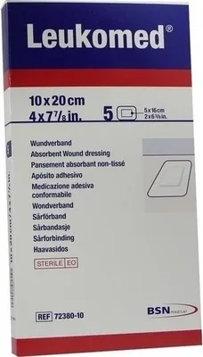 Obrázok produktu pre Sterilná náplasť Leukomed 10x20 cm 5 ks