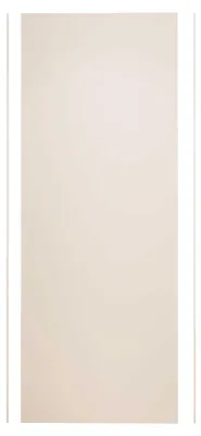 Produktbild von Duschspa Aluverbundplatte 100x210cm Elfenbein Duschrückwand mit Alu-Abschlussprofil Fliesenersatz 3mm Wandpaneele