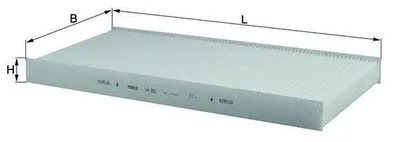 Image de KNECHT LA 252 filtre d'habitacle