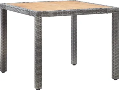 Obrázek produktu pro vidaXL 5dílný zahradní jídelní set s polštáři Poly ratan Grey
