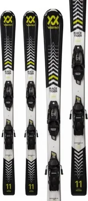 Produktbild von Völkl Racetiger Juniorski Black Kinderski Skiset : 140 Größe: 140