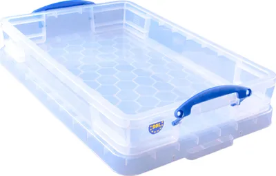 Produktbild von Really Useful Box Aufbewahrungsbox 20 Liter transparent