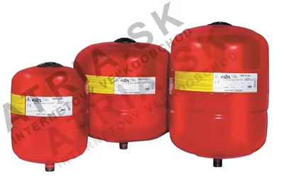 Produktbild von Druckausdehnungsgefäß – Heiz- und Kühlsysteme – 24 l; 10 bar; 3/4"; zur Wandmontage