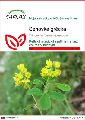 Obrázok produktu pre SAFLAX - senovka grécka - Trigonella foenum-graecum - 100 Semená