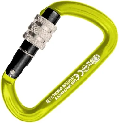 Zdjęcie produktu dla Kong Italy Trapper Threaded Karabinerhaken Gelb Gelb One Size