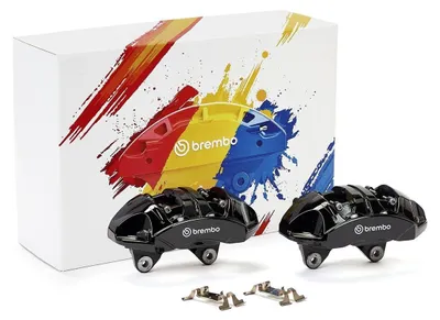 Produktbild von BREMBO Bremssattel Vorne für TESLA Model Y (5YJY) Ø42mm Schwarz F AC 072