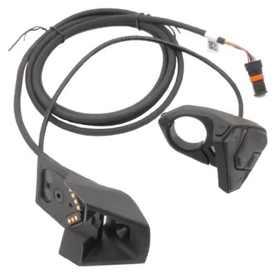 Image de Bosch KIOX support d'écran , plaque de montage, unité deE-Bike bouton-poussoir pour le pouce + câble de raccordement 1500mm