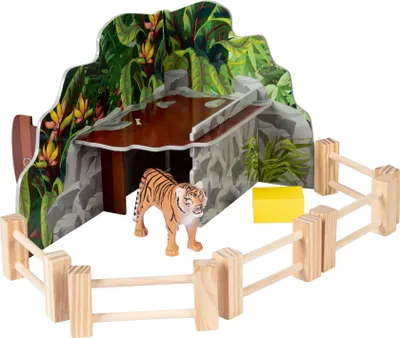 Produktbild von Playtive Spieltiere Set Tigergehege