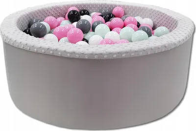 Produktbild von Bällebad Bällepool Für Baby Kinder 90X30cm/200 Bälle ∅7cm Bällchenpool