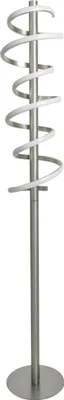 Produktbild von Näve Leuchten LED Stehleuchte "BELLEZA" H: 140cm LED Stehleuchte "BELLEZA" H: 140cm Stehleuchte - LED-Stehleuchte "BELLEZA" h: 140cm, Stehlampe im Design Style, aus Metall und Kunststoff in stahl-blank, 140 cm hoch, Ø 22 cm, inkl. LED – dimmbar – Berührungssensor