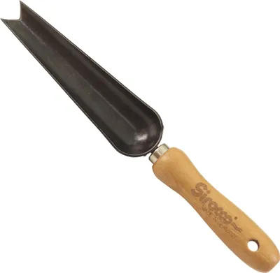 Produktbild von Unkraut- & Jätekelle, mit Buchengriff (14cm)