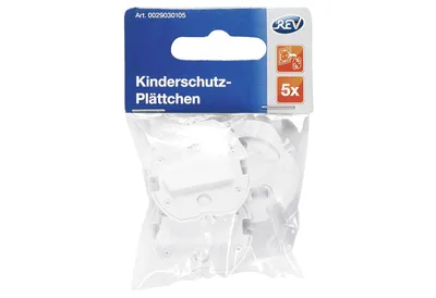 Immagine prodotto di REV RITTER Steckdosen Kinderschutz 5Stück weiß