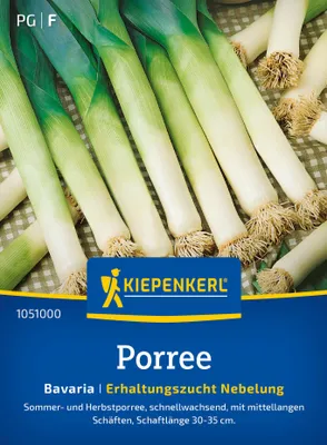Produktbild von Kiepenkerl Porreesamen Bavaria Allium porrum 200 Pflanzen