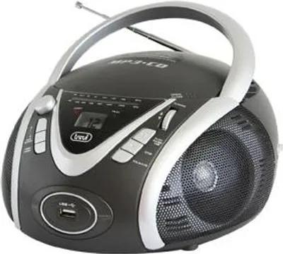 Produktbild von TREVI CD-Player 2.4Watt MP3 USB Netz/Batterie Kopfhörer-Anschl.ant CMP 542 USB ANTHRAZIT
