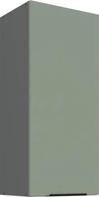 Produktbild von Hoher Wandschrank LUNARA – Breite 40 cm, Grün/Anthrazit