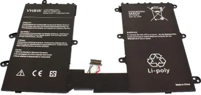Produktbild von vhbw Akku kompatibel mit HP Pro 610, 610 G1, 610 G1 10.1 Tablet Pad (8250 mAh, 3,75 V, Li-Polymer)