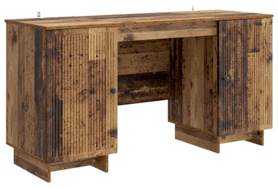 Produktbild von vidaXL Schreibtisch Altholz Holzwerkstoff 142,5 x 50 x 75 cm
