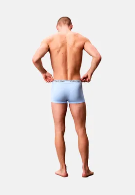 Immagine prodotto di Calvin Klein, confezione da 3 boxer da uomo in microfibra elasticizzata, vita bassa, modello NB4409