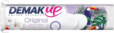 Zdjęcie produktu dla Demak up, Original, Waciki, 105 sztuk (PRODUKT Z NIEMIEC)