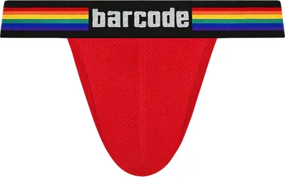 Immagine prodotto di Barcode Berlin - Intimo da Uomo Sospensorio - Pride Jockstrap Red - 1x Taglia XL