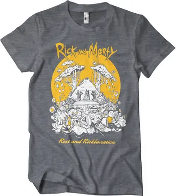 Produktbild von Rest And Ricklaxation T-Shirt - Small - DarkHeather