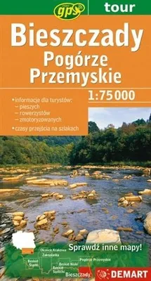 Imagen del producto de Bieszczady Podgórze Przemyskie. Mapa turystyczna 1:75 000 wyd. 2020