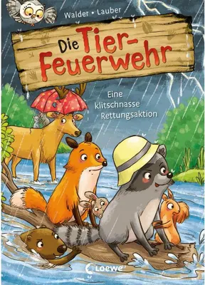 Produktbild von Die Tier-Feuerwehr (Band 2) - Eine klitschnasse Rettungsaktion