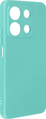 Produktbild von Avizar, Halbsteife Silikon Handyhülle für Xiaomi Redmi Note 13 4G, Türkis