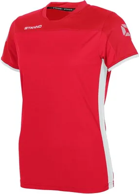 Produktbild von Stanno Pride T-Shirt Damen - Rot / Weiß | Größe: S