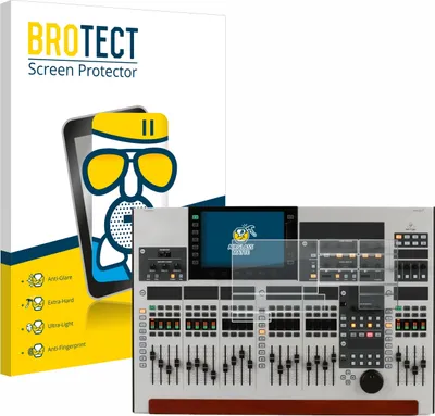 Produktbild von BROTECT Entspiegelungs Schutzglas für Behringer Wing (Set bestehend aus 11 Folien) Schutzfolie Panzer Folie Glas Display Schutz matt