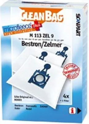 Produktbild von CleanBag Staubsaugerbeutel M113ZEL9 für Bestron / Zelmer