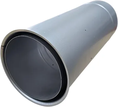Productafbeelding van Muurdoorvoer - Schoorsteen aansluiting - Verbinding maken - Verstelbare lengte - Ø150 mm 50 cm - Zwart