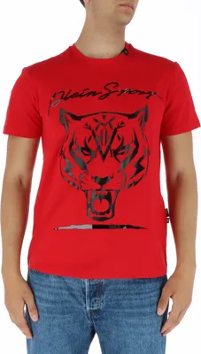 Immagine prodotto di PLEIN SPORT T-shirt uomo cotone rosso GR82579 - Taglia: S