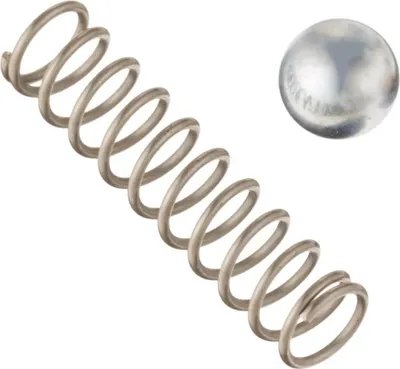 Image de Ressort cylindrique GiVi avec bille en acier pour E260 / E350 / E370 / E450 / V46 / E470 / V